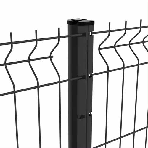 Powder Coated Welded Metal Fence 3D Panel Fence wire fence panels